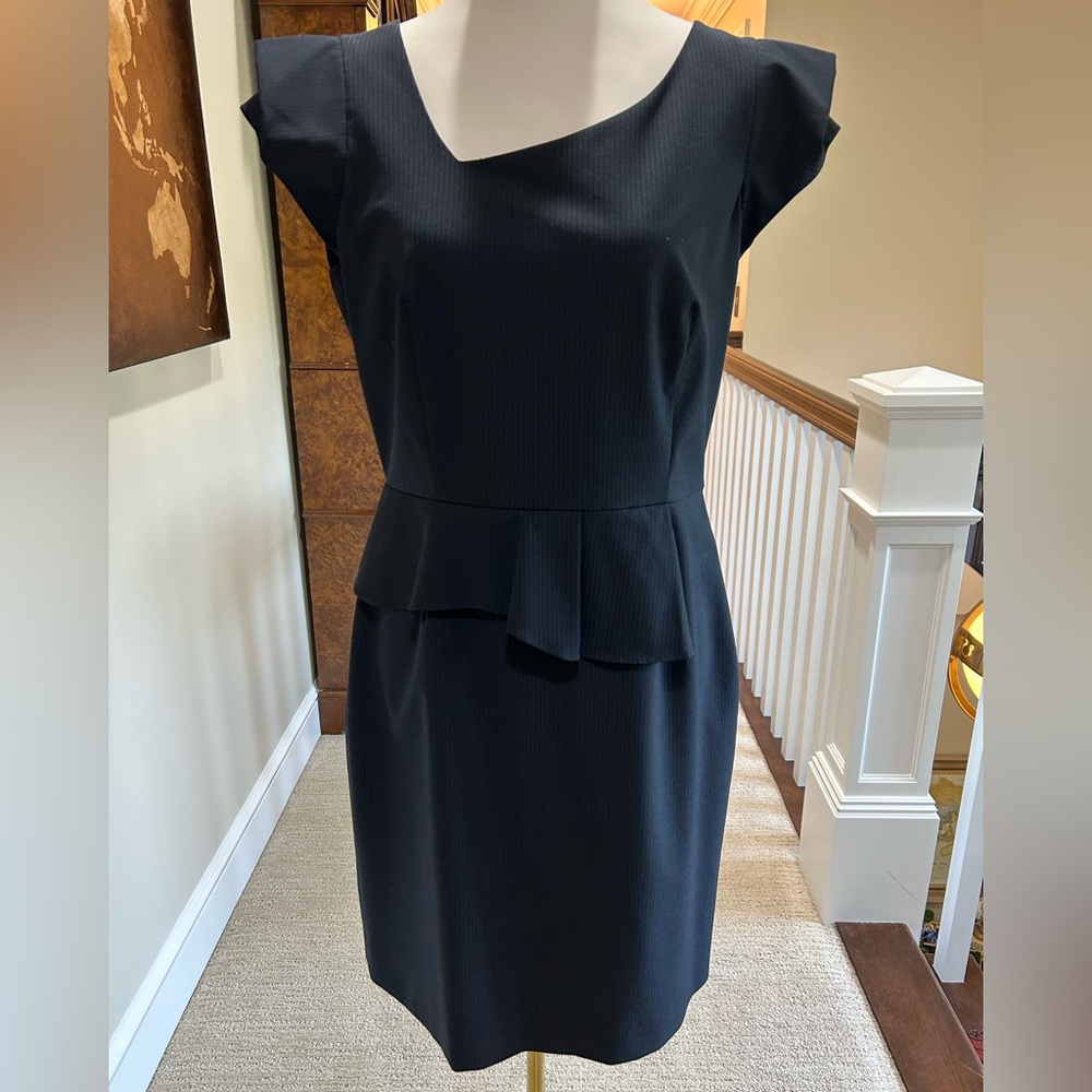 Haus of Layers Black Peplum Dress